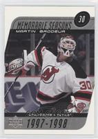 Memorable Seasons - Martin Brodeur