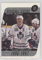 Memorable Seasons - Mats Sundin