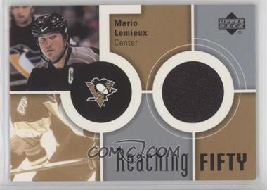 2002-03 Upper Deck - Reaching 50 #50-ML - Mario Lemieux