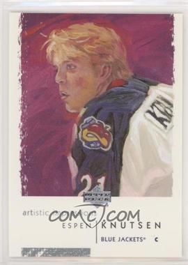 2002-03 Upper Deck Artistic Impressions - [Base] #26 - Espen Knutsen [EX to NM]