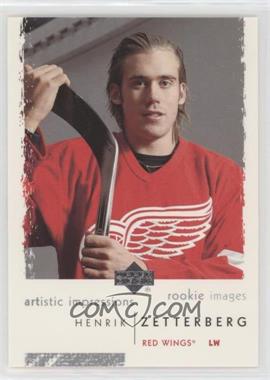 2002-03 Upper Deck Artistic Impressions - [Base] #92 - Rookie Images - Henrik Zetterberg