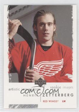 2002-03 Upper Deck Artistic Impressions - [Base] #92 - Rookie Images - Henrik Zetterberg