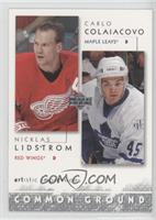 Nicklas Lidstrom, Carlo Colaiacovo