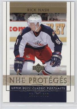 2002-03 Upper Deck Classic Portraits - [Base] #109 - Rick Nash /1500