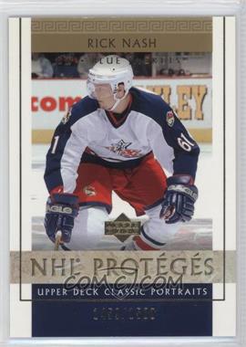 2002-03 Upper Deck Classic Portraits - [Base] #109 - Rick Nash /1500