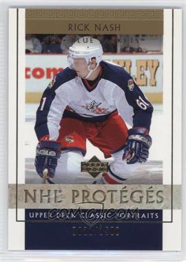 2002-03 Upper Deck Classic Portraits - [Base] #109 - Rick Nash /1500