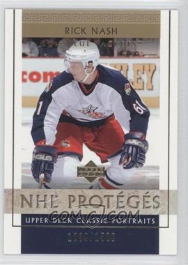 2002-03 Upper Deck Classic Portraits - [Base] #109 - Rick Nash /1500