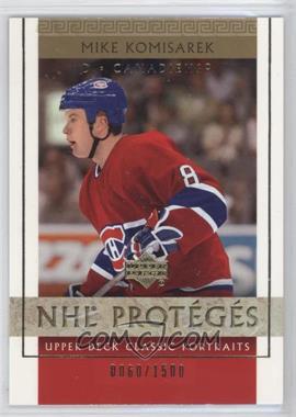 2002-03 Upper Deck Classic Portraits - [Base] #136 - Mike Komisarek /1500