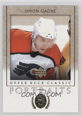 2002-03 Upper Deck Classic Portraits - [Base] #74 - Simon Gagne