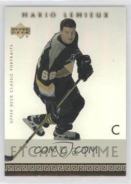 2002-03 Upper Deck Classic Portraits - Etched in Time #ET13 - Mario Lemieux