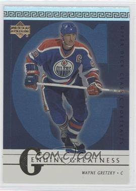 2002-03 Upper Deck Classic Portraits - Genuine Greatness #GG5 - Wayne Gretzky