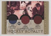 Alex Tanguay, Joe Sakic, Dan Hinote #/90