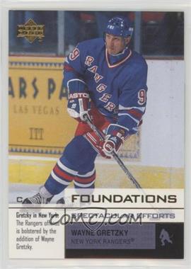 2002-03 Upper Deck Foundations - [Base] - Missing Serial Number #106 - Wayne Gretzky