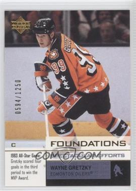 2002-03 Upper Deck Foundations - [Base] #101 - Wayne Gretzky /1250