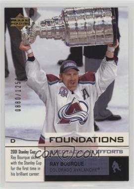 2002-03 Upper Deck Foundations - [Base] #108 - Ray Bourque /1250