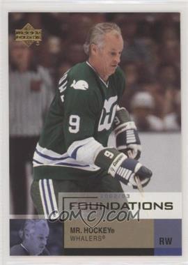 2002-03 Upper Deck Foundations - [Base] #36 - Mr. Hockey