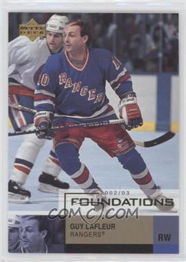 2002-03 Upper Deck Foundations - [Base] #64 - Guy Lafleur