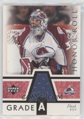 2002-03 Upper Deck Honor Roll - Grade A Jerseys #GA-PR - Patrick Roy