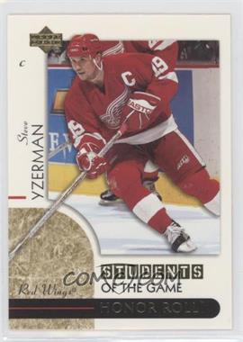 2002-03 Upper Deck Honor Roll - Students of the Game #SG13 - Steve Yzerman