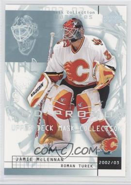 2002-03 Upper Deck Mask Collection - [Base] - UD Promo #14 - Jamie McLennan, Roman Turek