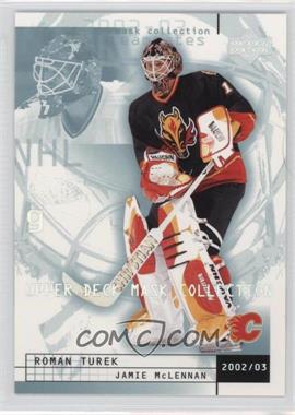 2002-03 Upper Deck Mask Collection - [Base] #13 - Jamie McLennan, Roman Turek