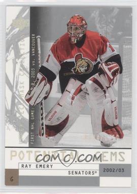 2002-03 Upper Deck Mask Collection - [Base] #153 - Ray Emery /1750