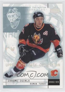 2002-03 Upper Deck Mask Collection - [Base] #16 - Roman Turek, Jarome Iginla