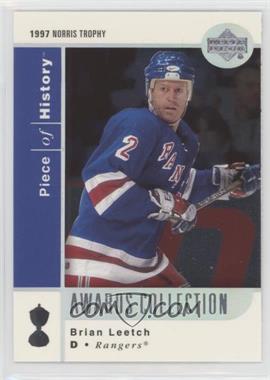 2002-03 Upper Deck Piece Of History - Awards Collection #AC19 - Brian Leetch