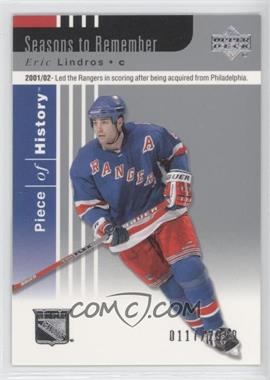 2002-03 Upper Deck Piece Of History - [Base] #103 - Eric Lindros /2999