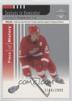 Sergei Fedorov #/2,999