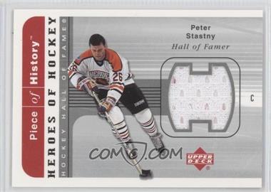 2002-03 Upper Deck Piece Of History - Heroes of Hockey Jerseys #HH-PS - Peter Stastny