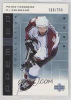 Peter Forsberg #/399