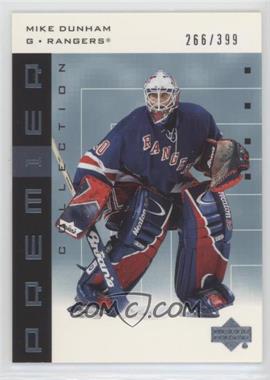 2002-03 Upper Deck Premier Collection - [Base] #38 - Mike Dunham /399