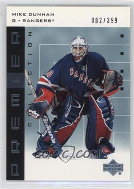 2002-03 Upper Deck Premier Collection - [Base] #38 - Mike Dunham /399