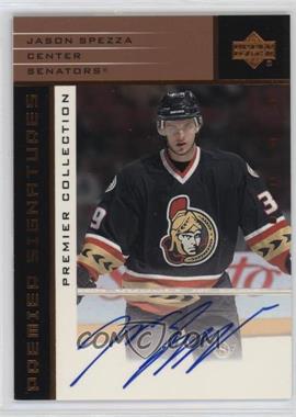 2002-03 Upper Deck Premier Collection - Signatures - Bronze #S-SP - Jason Spezza