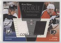 Alexander Svitov, John LeClair #/1,200