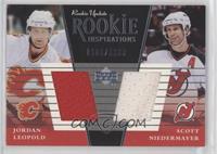 Jordan Leopold, Scott Niedermayer #/1,200