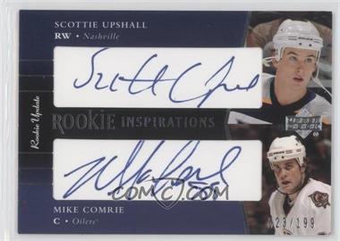 2002-03 Upper Deck Rookie Update - [Base] #169 - Scottie Upshall, Mike Comrie /199