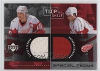 Steve Yzerman, Brendan Shanahan #/99