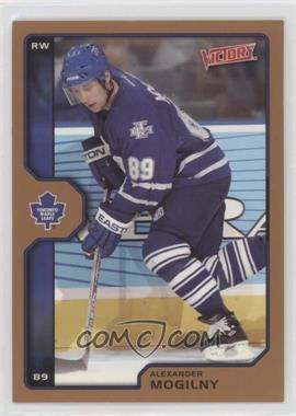 2002-03 Upper Deck Victory - [Base] - Bronze #198 - Alexander Mogilny