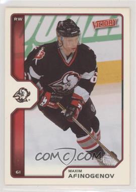 2002-03 Upper Deck Victory - [Base] #22 - Maxim Afinogenov