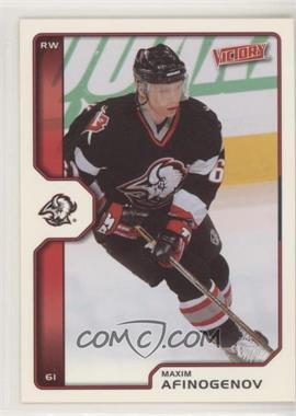 2002-03 Upper Deck Victory - [Base] #22 - Maxim Afinogenov