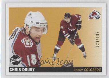 2002-03 Upper Deck Vintage - [Base] - Green Backs #69 - Chris Drury /199