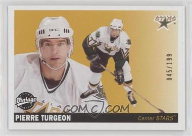 2002-03 Upper Deck Vintage - [Base] - Green Backs #80 - Pierre Turgeon /199