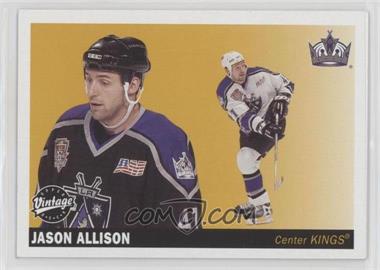 2002-03 Upper Deck Vintage - [Base] #118 - Jason Allison