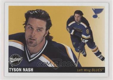 2002-03 Upper Deck Vintage - [Base] #217 - Tyson Nash [EX to NM]