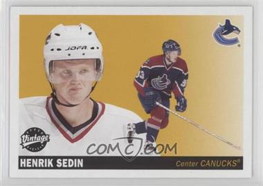 2002-03 Upper Deck Vintage - [Base] #247 - Henrik Sedin