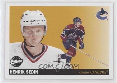 2002-03 Upper Deck Vintage - [Base] #247 - Henrik Sedin