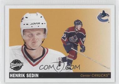 2002-03 Upper Deck Vintage - [Base] #247 - Henrik Sedin