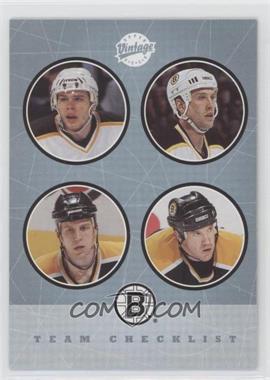 2002-03 Upper Deck Vintage - [Base] #263 - Checklist